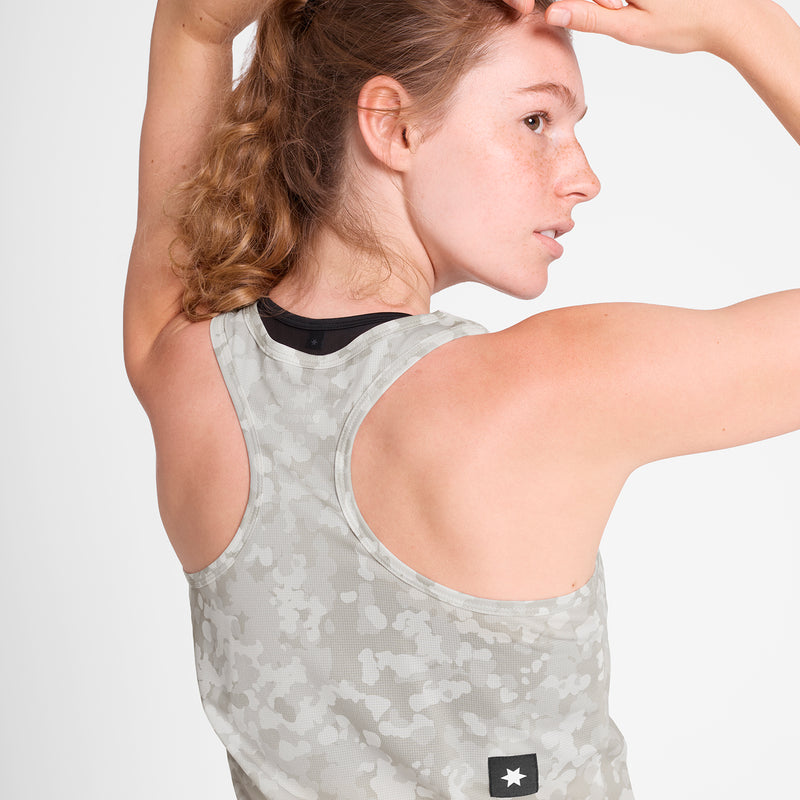 SAYSKY W Camo Combat Singlet TANK 1049 - SAND AOP