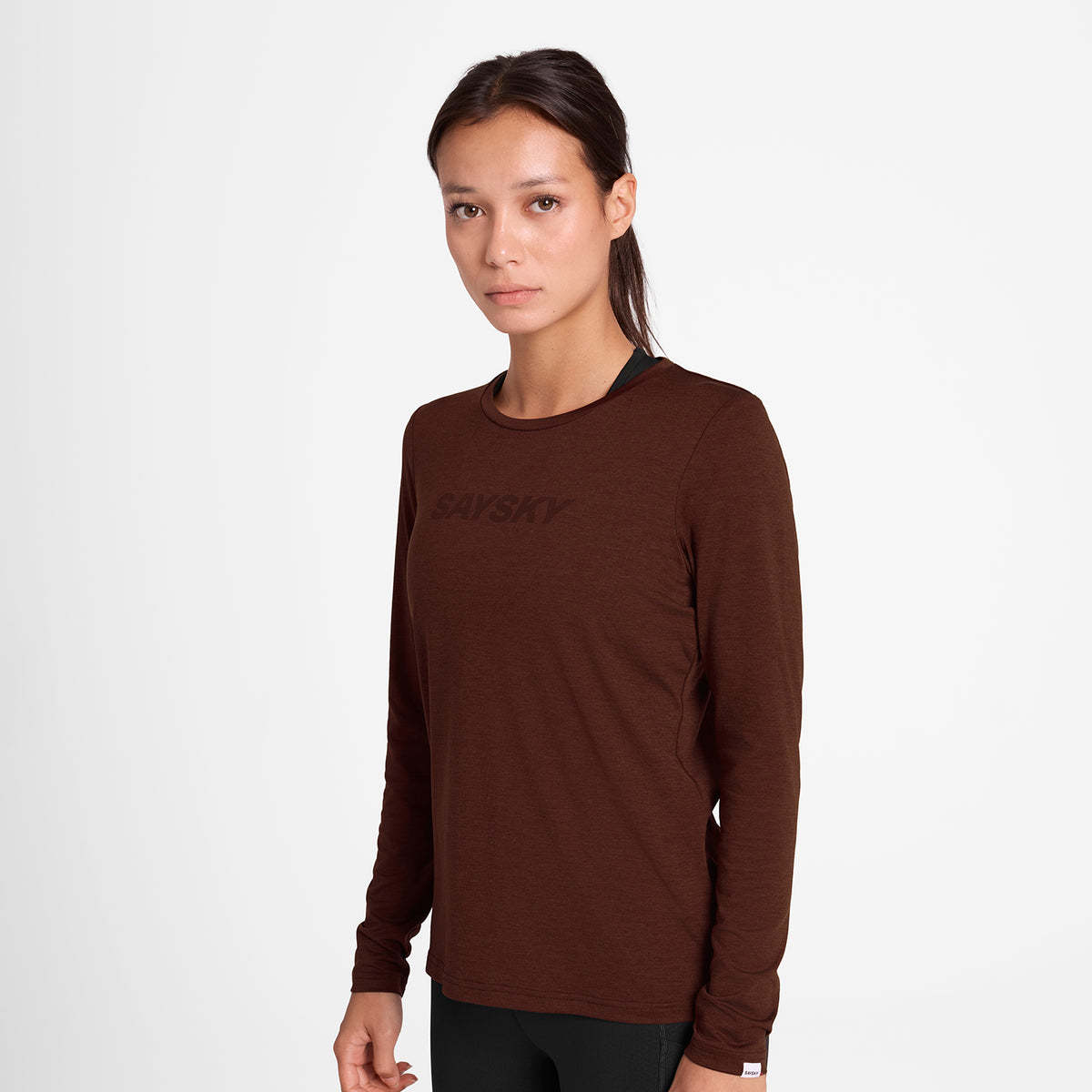 【SATIIIZ】EL flake Knitwear Zip-Up Fuzzy Zip Mockneck | Aritzia US