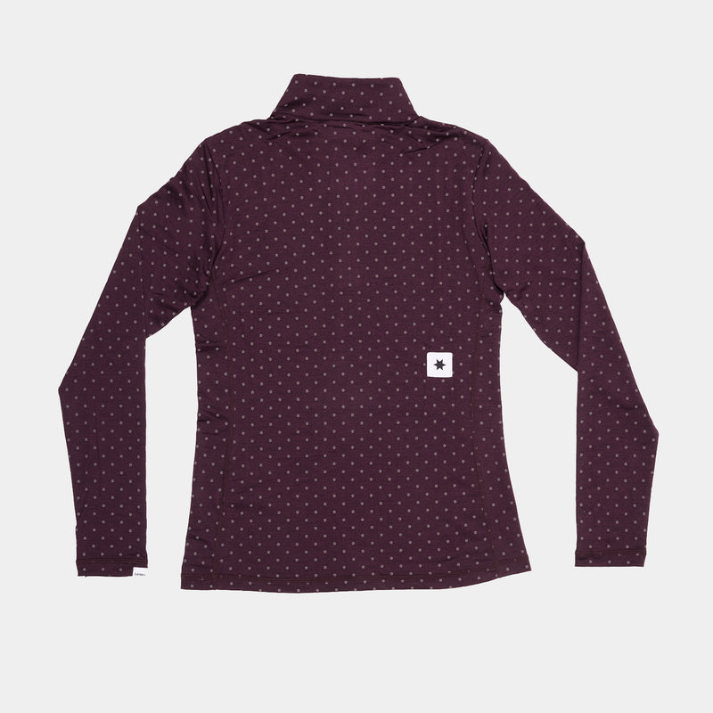 SAYSKY Reflective Pace Half Zip LONG SLEEVES 1022 - PURPLE