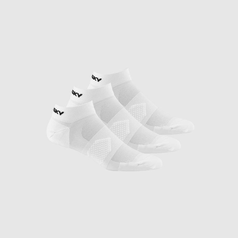 SAYSKY 3-Pack Low Combat Socks SOCKS WHITE