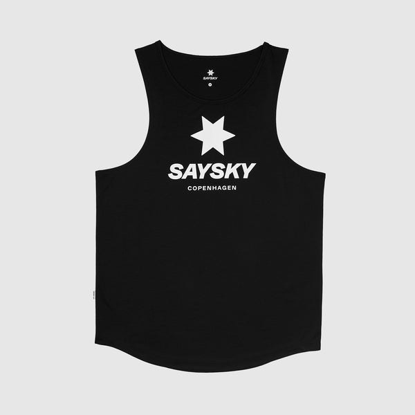 SAYSKY Logo Combat Singlet SINGLETS 901 - BLACK