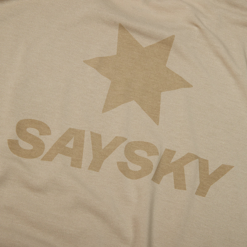 SAYSKY W Logo Motion T-shirt T-SHIRTS 801 - BEIGE
